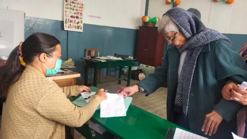 Voting underway in Meghalaya Voting in meghalaya