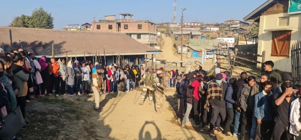Nagaland polling Nagaland polling,