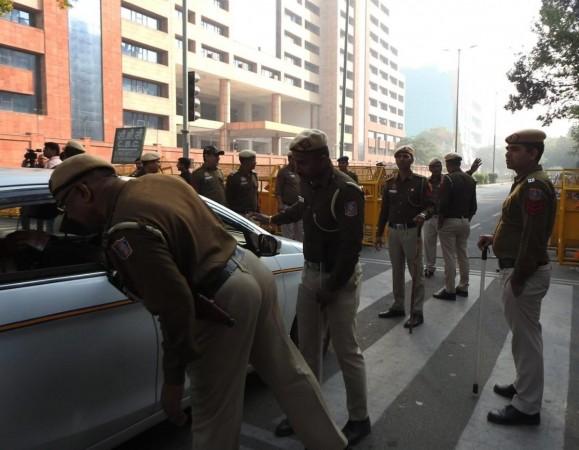 Security tightened at AAP headquarters, CBI office. Security tightened at AAP headquarters, CBI office.