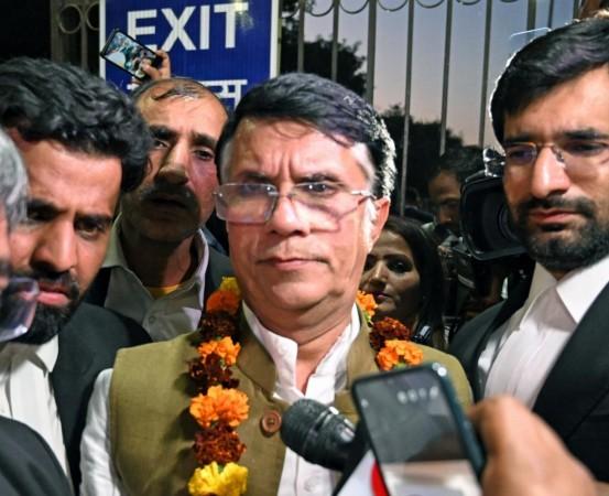 New Delhi: Congress leader Pawan Khera leaves from the Dwarka court after getting interim bail, in New Delhi on Thursday, Feb. 23, 2023 New Delhi: Congress leader Pawan Khera leaves from the Dwarka court after getting interim bail, in New Delhi on Thursday, Feb. 23, 2023