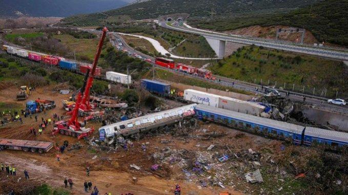 Greece rail crash