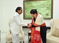 Foxconn committed to set up plant in Telangana, CEO tells CM