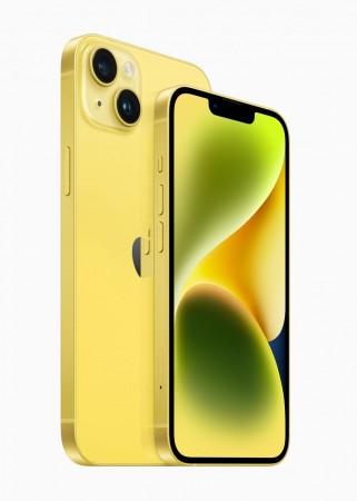 iPhone 14, 14 Plus in Yellow