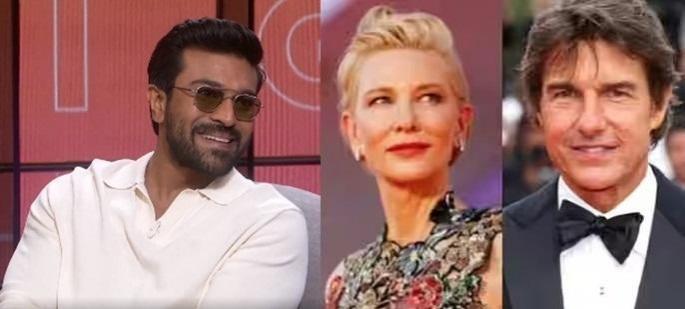 Ram Charan,Cate Blanchett,Tom Cruise Ram Charan,Cate Blanchett,Tom Cruise