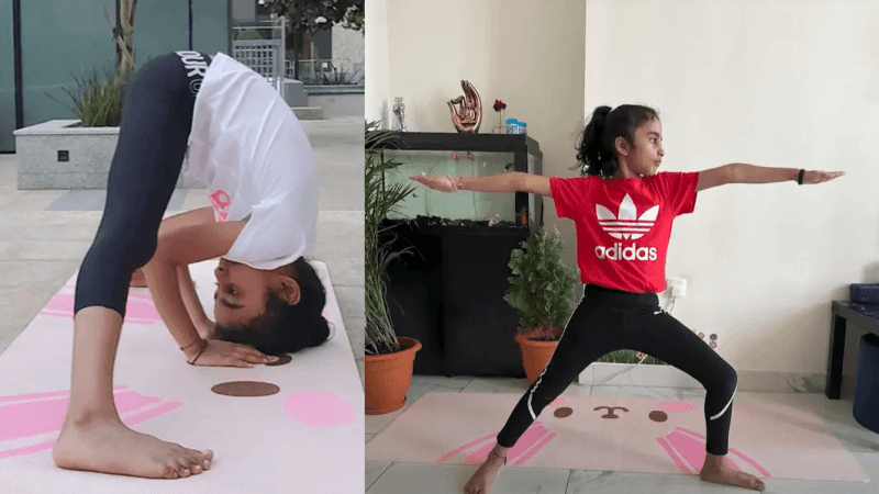 This 7-Year-Old Indian Girl Is The World's Youngest Yoga Instructor