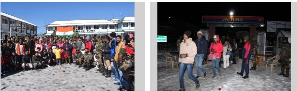 Army rescues 400 tourists stranded in Sikkim after heavy snowfall. Army rescues 400 tourists stranded in Sikkim after heavy snowfall.