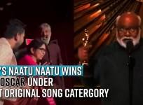 Oscar Awards 2023: RRR's Naatu Naatu Wins The Oscar under Best Original Song Catergory