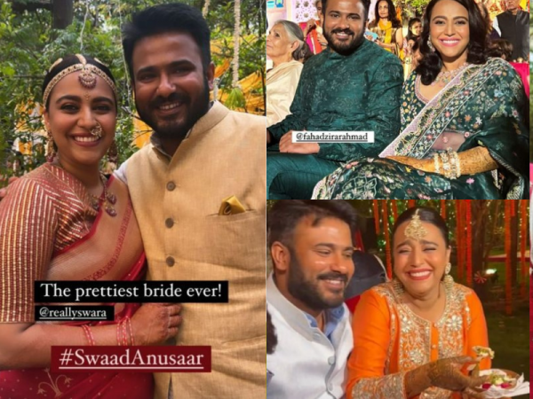 Swara Bhasker, Fahad Ahmad Swara Bhasker, Fahad Ahmad