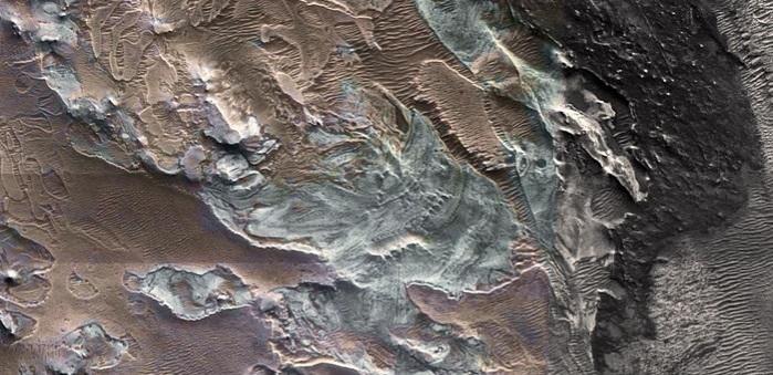 Scientists unearth remains of modern glacier near mars' equator. Scientists unearth remains of modern glacier near mars' equator