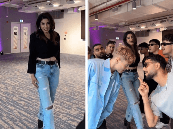 Raveena Tandon with Quick Style Raveena Tandon with Quick Style