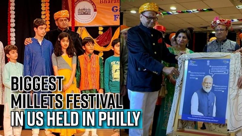 Biggest millets festival in US held in Philly Biggest millets festival in US held in Philly
