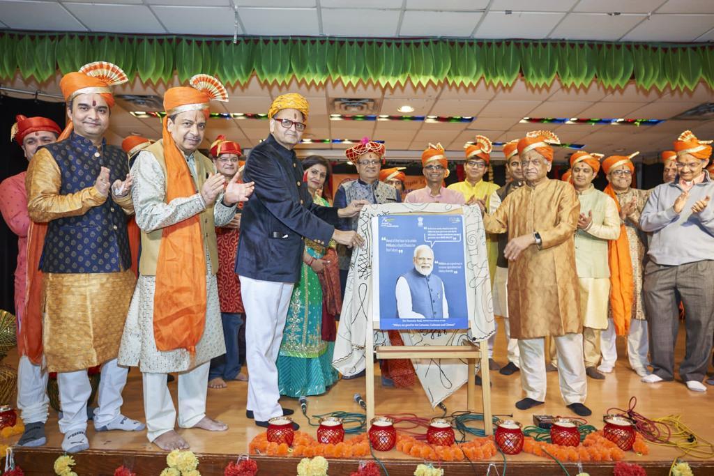 Prem Bhandari unveiled the poster for millets, which featured PM Modi's portrait along with his quotes about millets. At the event, Prem Bhandari also unveiled the poster for millets, which featured PM Modi's portrait along with his quotes about millets.