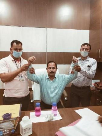 GMC chief engineer trapped, caught red-handed accepting Rs 4,000 bribe [details]