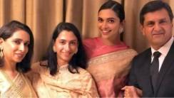 Anisha Padukone, Ujjala Padukone, Deepika Padukone, Prakash Padukone