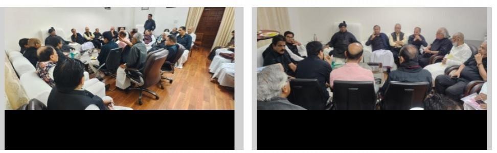 After Rahul Gandhi's disqualification from the Lok Sabha, the Trinamool Congress is likely to join the opposition meeting called by the Leader of opposition, Mallikarjun Kharge in his chamber on Monday. After Rahul Gandhi's disqualification from the Lok Sabha, the Trinamool Congress is likely to join the opposition meeting called by the Leader of opposition, Mallikarjun Kharge in his chamber on Monday.