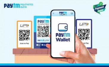 Paytm Wallet now universally acceptable on all UPI QRs, online merchants