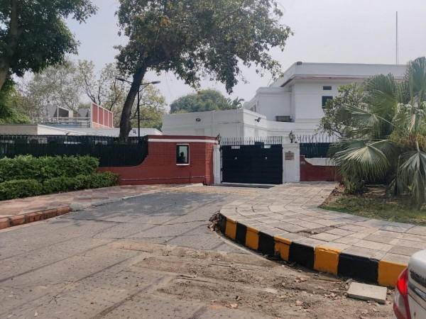 Removed barricades outside residence of British envoy British High Commission