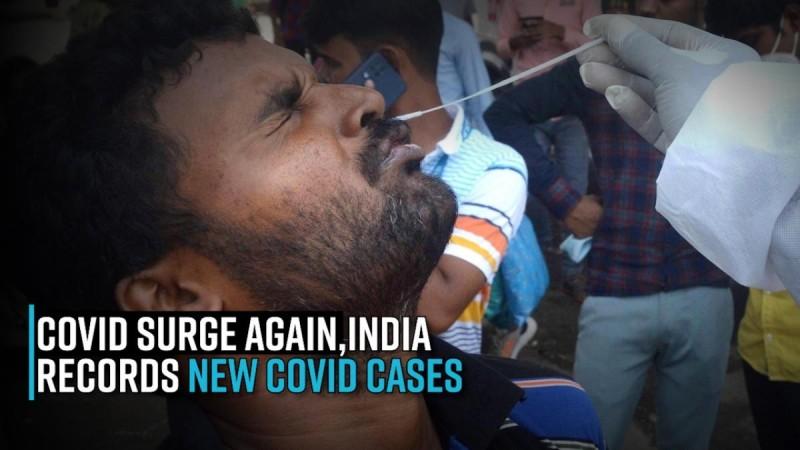 Covid Surge Again: India records 3,095 new Covid cases