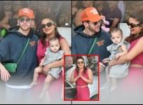 Priyanka Chopra And Malti Mariewith nick jonas