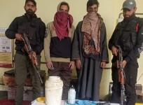 Arrested terrorists