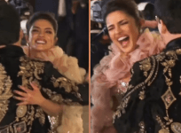 Priyanka Chopra, Nick Jonas, Karan Johar