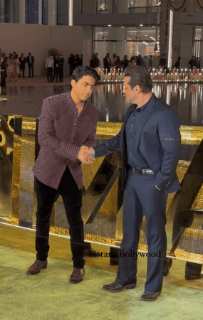 shook hands aryan and salman