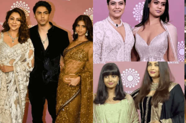 Gauri, Suhana, Aishwarya, Aaradhya, Kajol, Nysa Gauri, Suhana, Aishwarya, Aaradhya, Kajol, Nysa