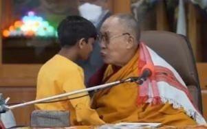 Dalai Lama 'caught' on video kissing boy on lips Dalai Lama 'caught' on video kissing boy on lips