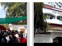 Delhi school evacuated after bomb threat email.