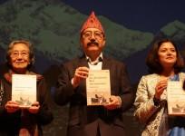 The launch of book on Harsh Vardhan Shringla, Not An Accidental Rise, in Darjeeling on April 6, 2023.
