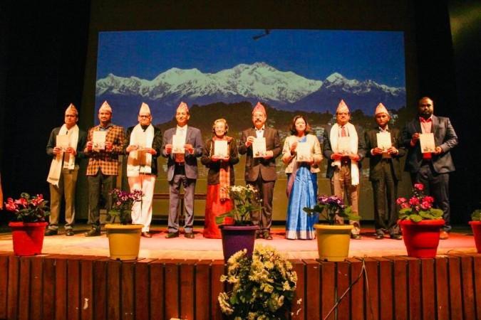 The launch of book on Harsh Vardhan Shringla, Not An Accidental Rise, in Darjeeling on April 6, 2023. The launch of book on Harsh Vardhan Shringla, Not An Accidental Rise, in Darjeeling on April 6, 2023.