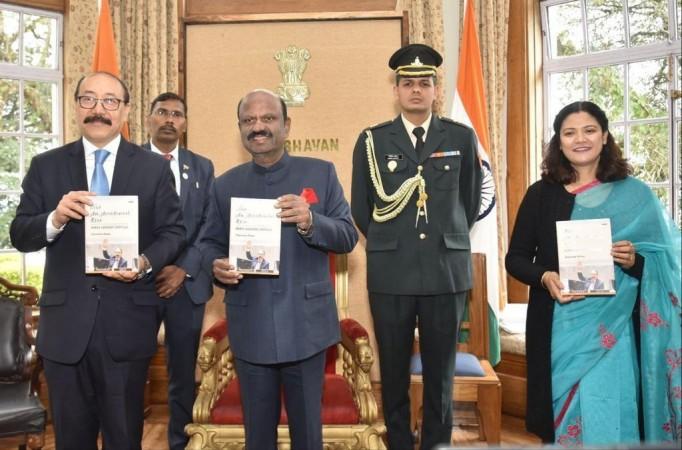 The launch of book on Harsh Vardhan Shringla, Not An Accidental Rise, in Darjeeling on April 6, 2023. The launch of book on Harsh Vardhan Shringla, Not An Accidental Rise, in Darjeeling on April 6, 2023.