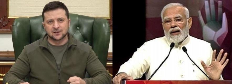 Zelensky writes to Modi, seeks humanitarian aid Zelensky writes to Modi, seeks humanitarian aid