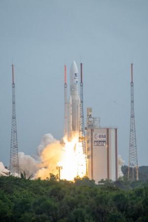 ESA's JUICE mission enroute to Jupiter's icy moons on Friday. <span style= ESA's JUICE mission enroute to Jupiter's icy moons on Friday.