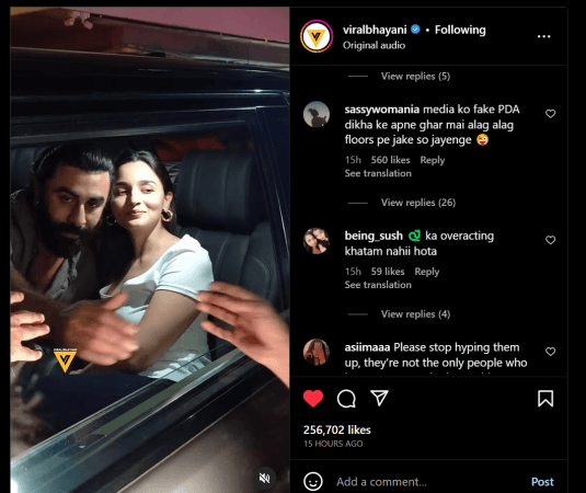 alia bhatt and Ranbir Kapoor