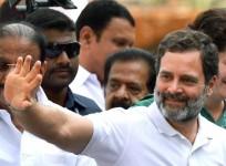 Wayanad: Congress leader Rahul Gandhi along with party's General Secretary Priyanka Gandhi Vadra during a road show in Wayanad, on Tuesday, April 11, 2023