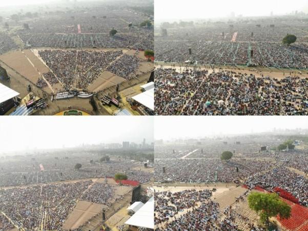 Amit Shah confers 'Maharashtra Bhushan' on reformer Appasaheb Dharmadhikari. Amit Shah confers 'Maharashtra Bhushan' on reformer Appasaheb Dharmadhikari.