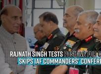 Rajnath Singh tests positive for COVID; skips IAF Commanders' Conference