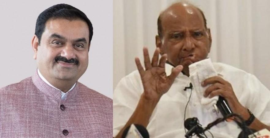 Gautam Adani- Sharad Pawar Gautam Adani- Sharad Pawar
