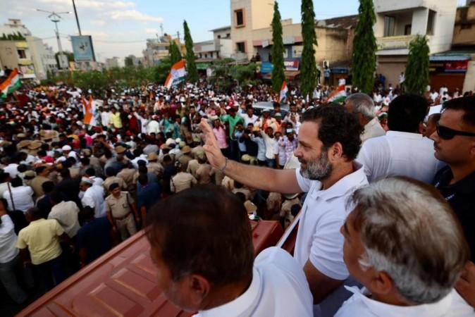 In Lingayat outreach on campaign trail, Rahul Gandhi invokes Basavanna to attack BJP government in Karnataka Rahul Gandhi