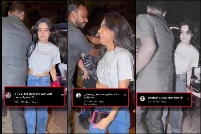 nysa devgan party