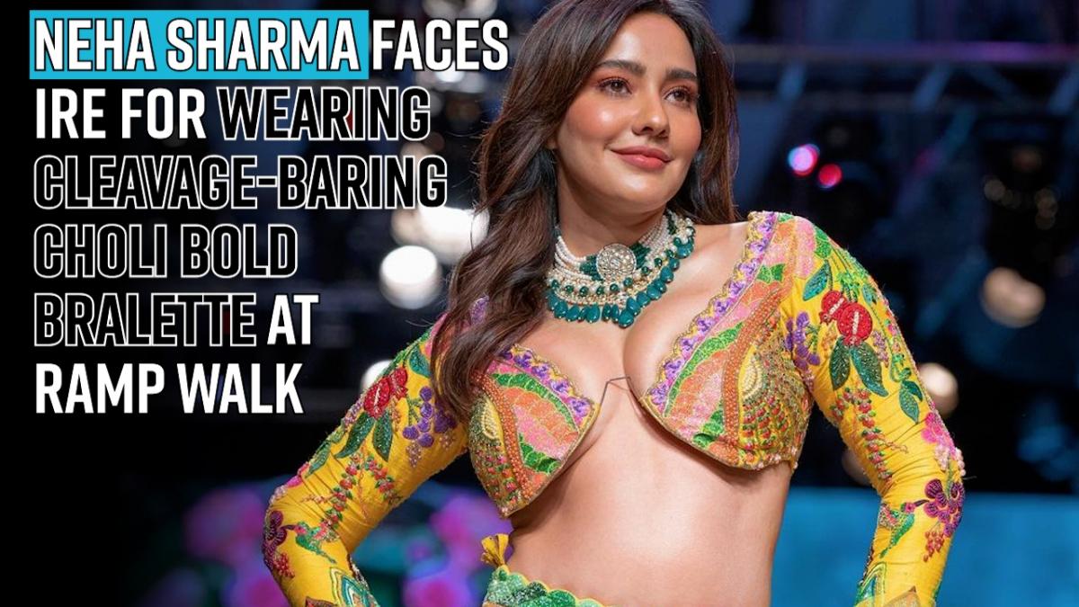 Neha Sharma Has Oops Moment in Bold Bralette After Walking Ramp; Video Goes  Viral - News18