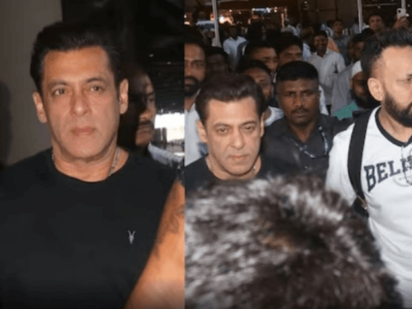 Salman Khan at the airport Salman Khan at the airport