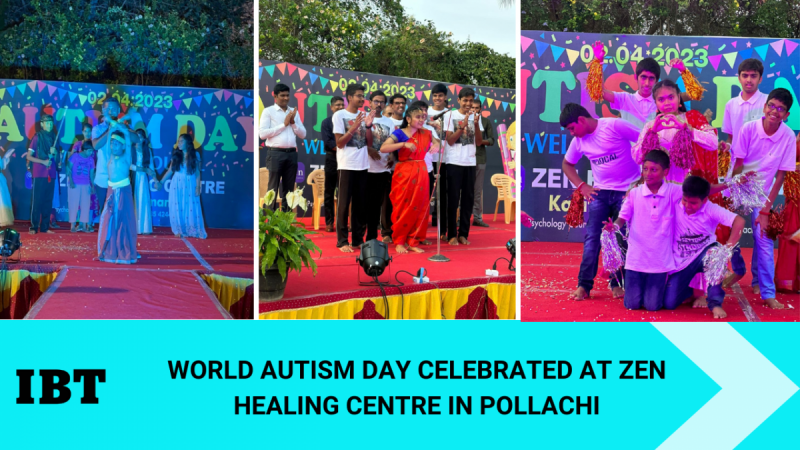 Children perform at Zen Healing Centre, Pollachi Zen Healing Centre, Pollachi