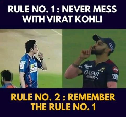 virat and gambhir