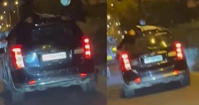 Delhi Hit-and-Run: Victim was seen lying on roof as car drove for 3 km Delhi Hit-and-Run: Victim was seen lying on roof as car drove for 3 km