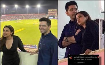 Raghav Chadha and Parineeti chopra