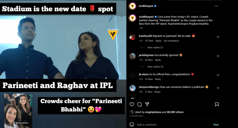parineeti chopra and raghav Chadha