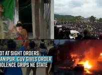 Shoot at sight orders in Manipur; Guv gives order as violence grips NE state