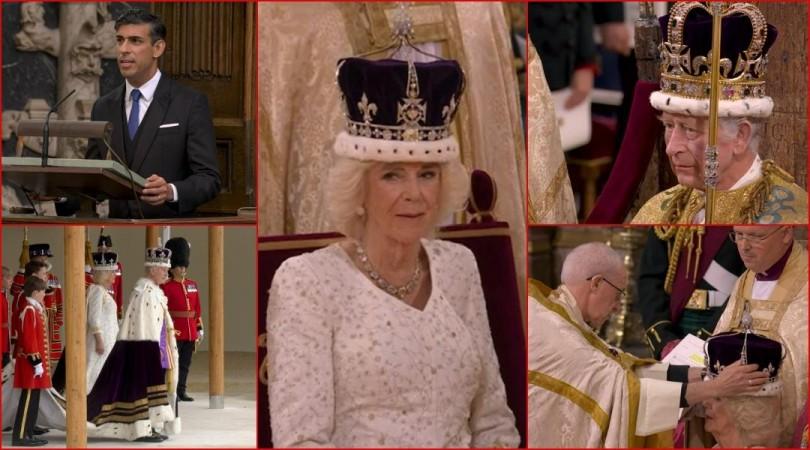 Coronation of Queen and King in UK